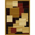 Mayberry Rug 5 ft. 3 in. x 7 ft. 3 in. City Panes Area Rug, Multi Color CT1120 5X8